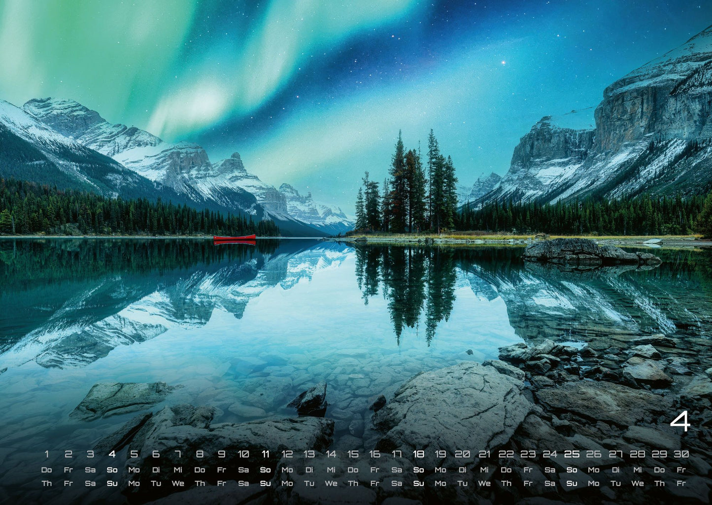 Polarlichter - Grandiose Naturschauspiele - Wandkalender 2027 - 59 x 42 cm