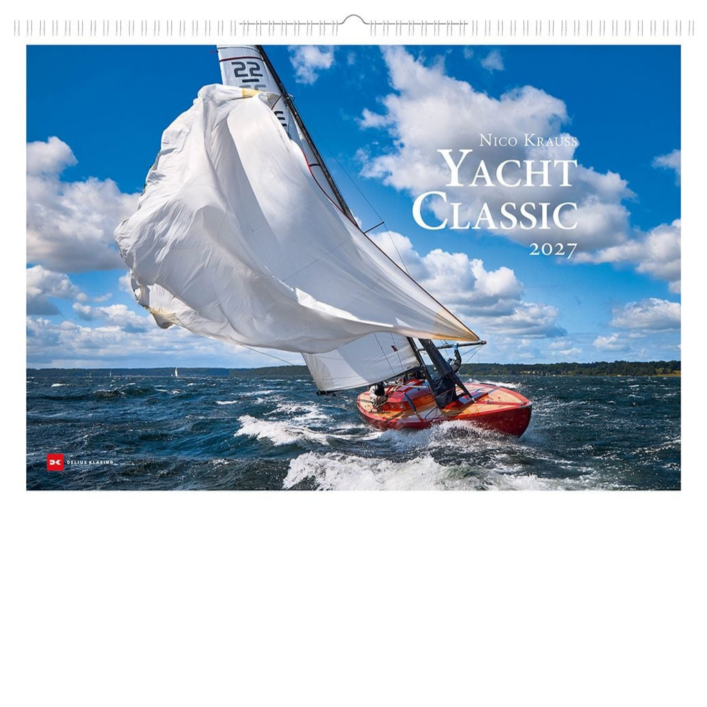 Yacht Classic - Wandkalender 2027 -  68 x 48 cm - Delius Klasing