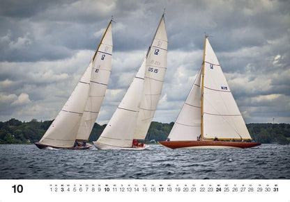 Yacht Classic - Wandkalender 2027 -  68 x 48 cm - Delius Klasing