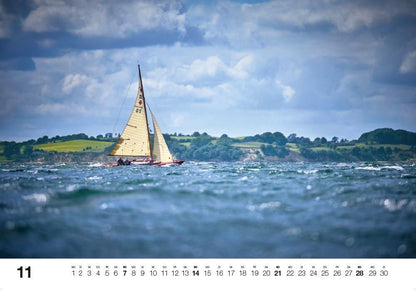 Yacht Classic - Wandkalender 2027 -  68 x 48 cm - Delius Klasing