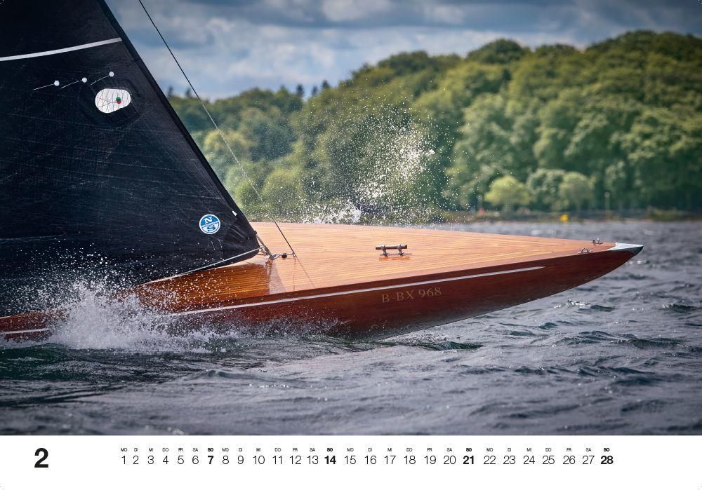 Yacht Classic - Wandkalender 2027 -  68 x 48 cm - Delius Klasing