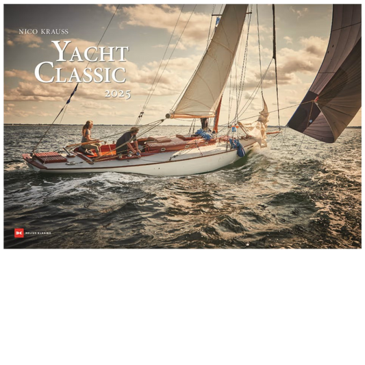 Yacht Classic - Wandkalender 2025 -  68 x 48 cm - Delius Klasing