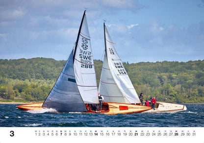 Yacht Classic - Wandkalender 2027 -  68 x 48 cm - Delius Klasing