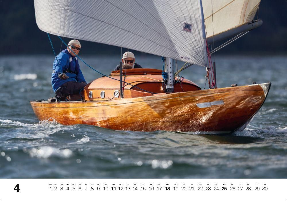 Yacht Classic - Wandkalender 2027 -  68 x 48 cm - Delius Klasing