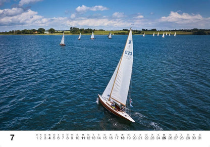 Yacht Classic - Wandkalender 2027 -  68 x 48 cm - Delius Klasing