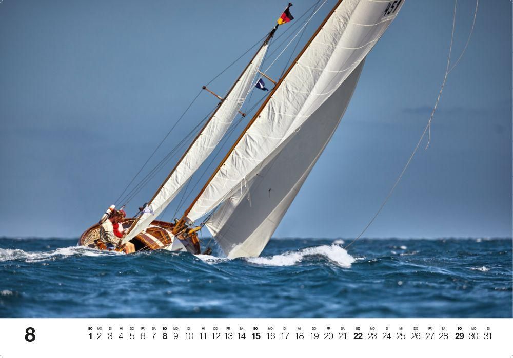 Yacht Classic - Wandkalender 2027 -  68 x 48 cm - Delius Klasing
