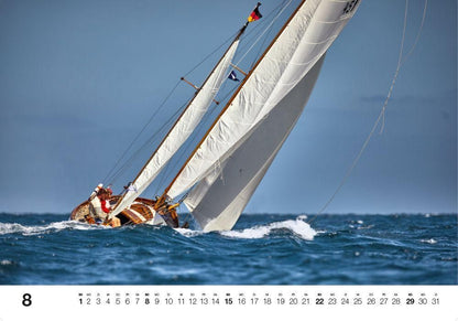 Yacht Classic - Wandkalender 2027 -  68 x 48 cm - Delius Klasing