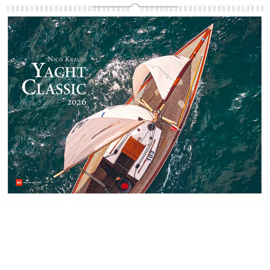 Yacht Classic - Wandkalender 2026 -  68 x 48 cm - Delius Klasing