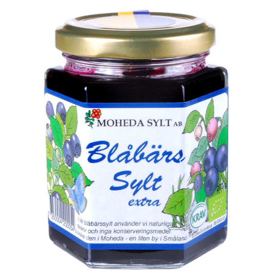Moheda Blåbär Sylt -  Blaubeer-Konfitüre extra - 200 g
