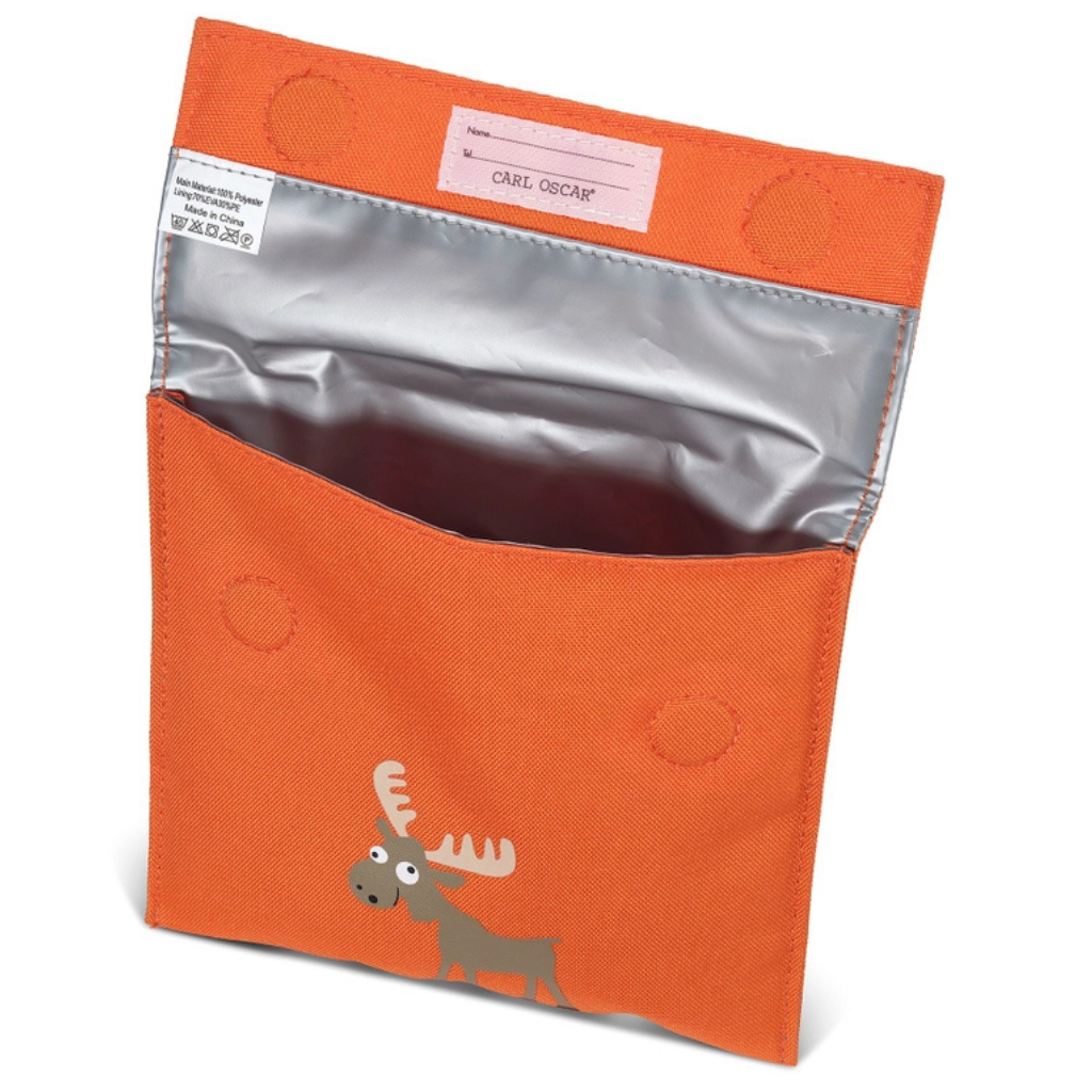 Carl Oscar - Pack n’ Snack™ Sandwichbeutel – Orange