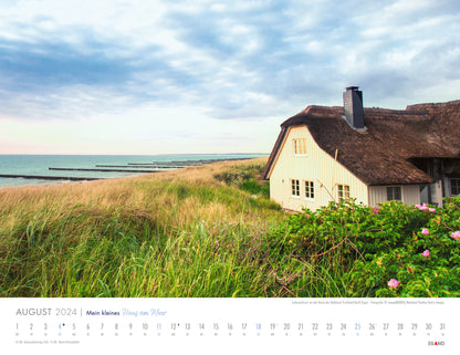 Mein kleines Haus am Meer - Kalender 2024