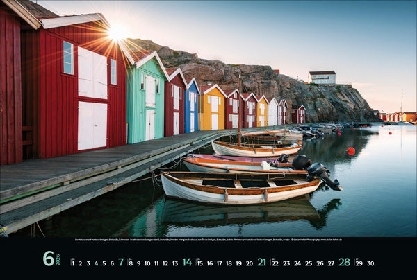 Nordic Impressions - Wall Calendar 2026 - 58 x 39 cm - Korsch Verlag