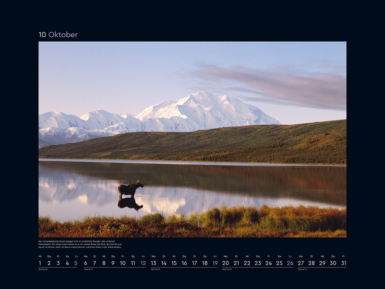 Schönheit des Nordens - Wandkalender 2025 - 60 x 45 cm - Kunth Verlag