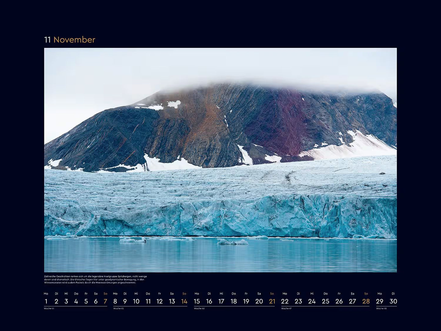 Beauty of the North - Wall Calendar 2025 - 60 x 45 cm - Kunth Verlag