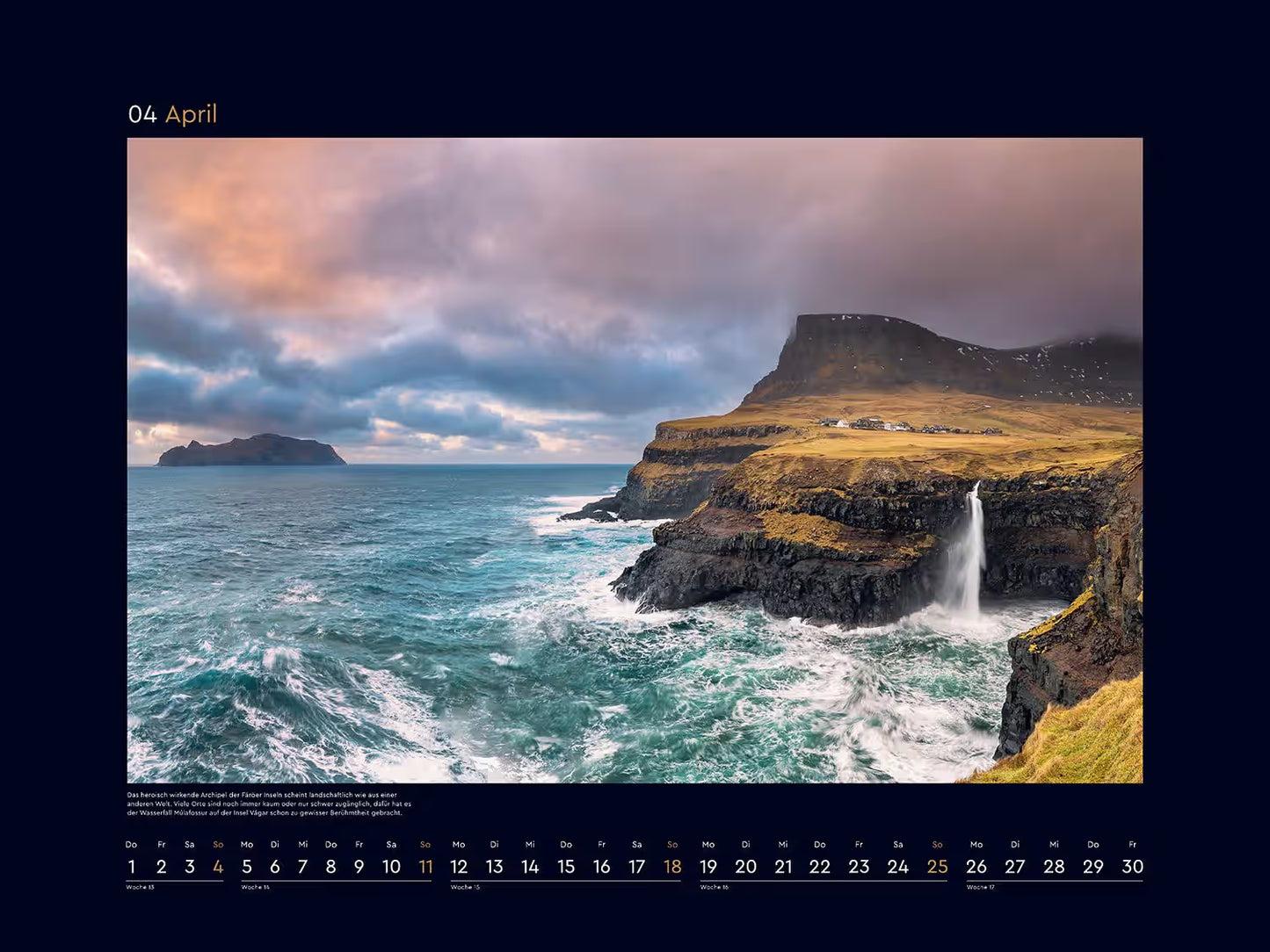 Beauty of the North - Wall Calendar 2025 - 60 x 45 cm - Kunth Verlag