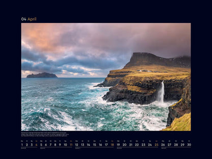 Beauty of the North - Wall Calendar 2025 - 60 x 45 cm - Kunth Verlag