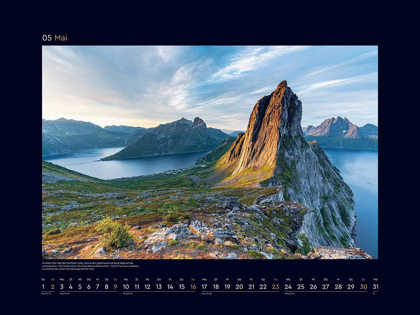 Beauty of the North - Wall Calendar 2025 - 60 x 45 cm - Kunth Verlag