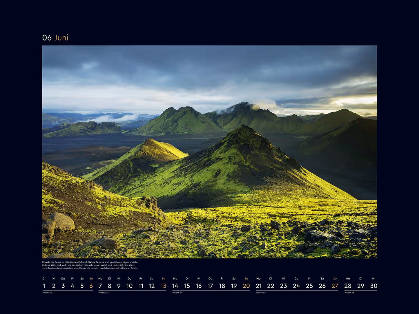 Beauty of the North - Wall Calendar 2025 - 60 x 45 cm - Kunth Verlag