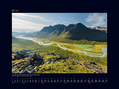 Beauty of the North - Wall Calendar 2025 - 60 x 45 cm - Kunth Verlag