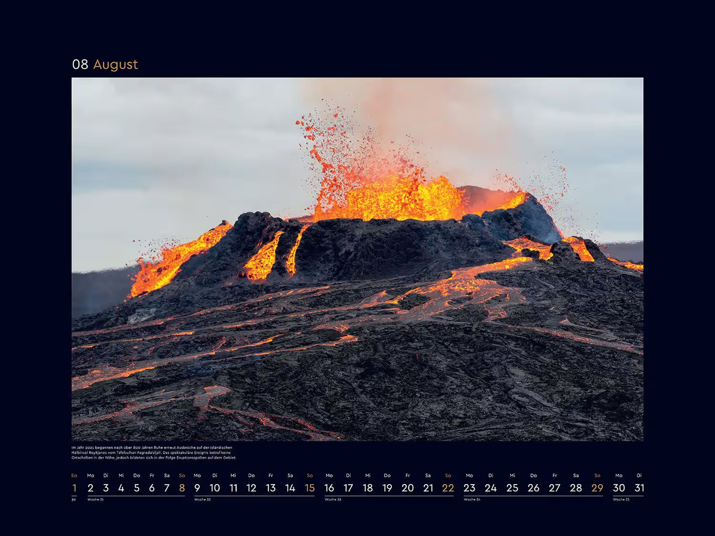 Beauty of the North - Wall Calendar 2025 - 60 x 45 cm - Kunth Verlag