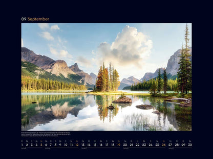 Beauty of the North - Wall Calendar 2025 - 60 x 45 cm - Kunth Verlag