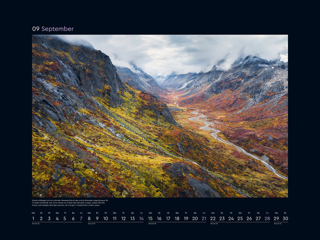 Schönheit des Nordens - Wandkalender 2025 - 60 x 45 cm - Kunth Verlag