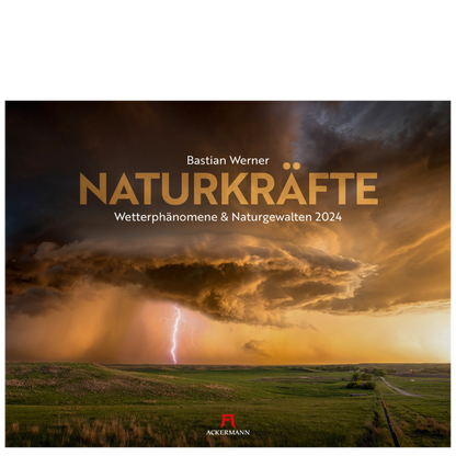 Naturkräfte - Wandkalender 2024 - 54 x 42 cm - Ackermann Kunstverlag