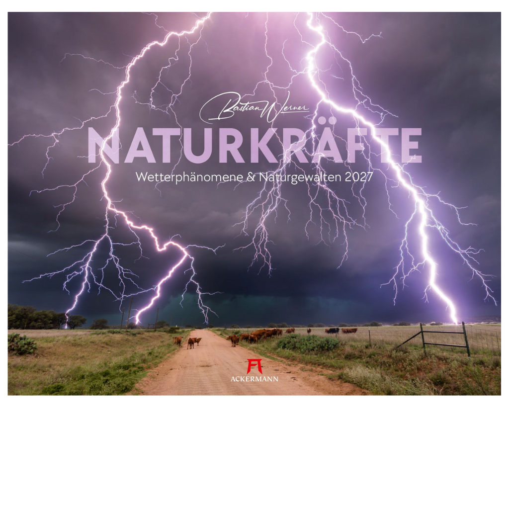 Naturkräfte - Wandkalender 2027 - 54 x 42 cm - Ackermann Kunstverlag