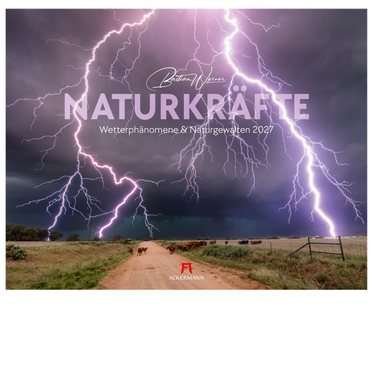 Naturkräfte - Wandkalender 2027 - 54 x 42 cm - Ackermann Kunstverlag