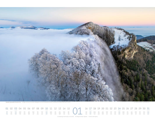 Naturkräfte - Wandkalender 2027 - 54 x 42 cm - Ackermann Kunstverlag