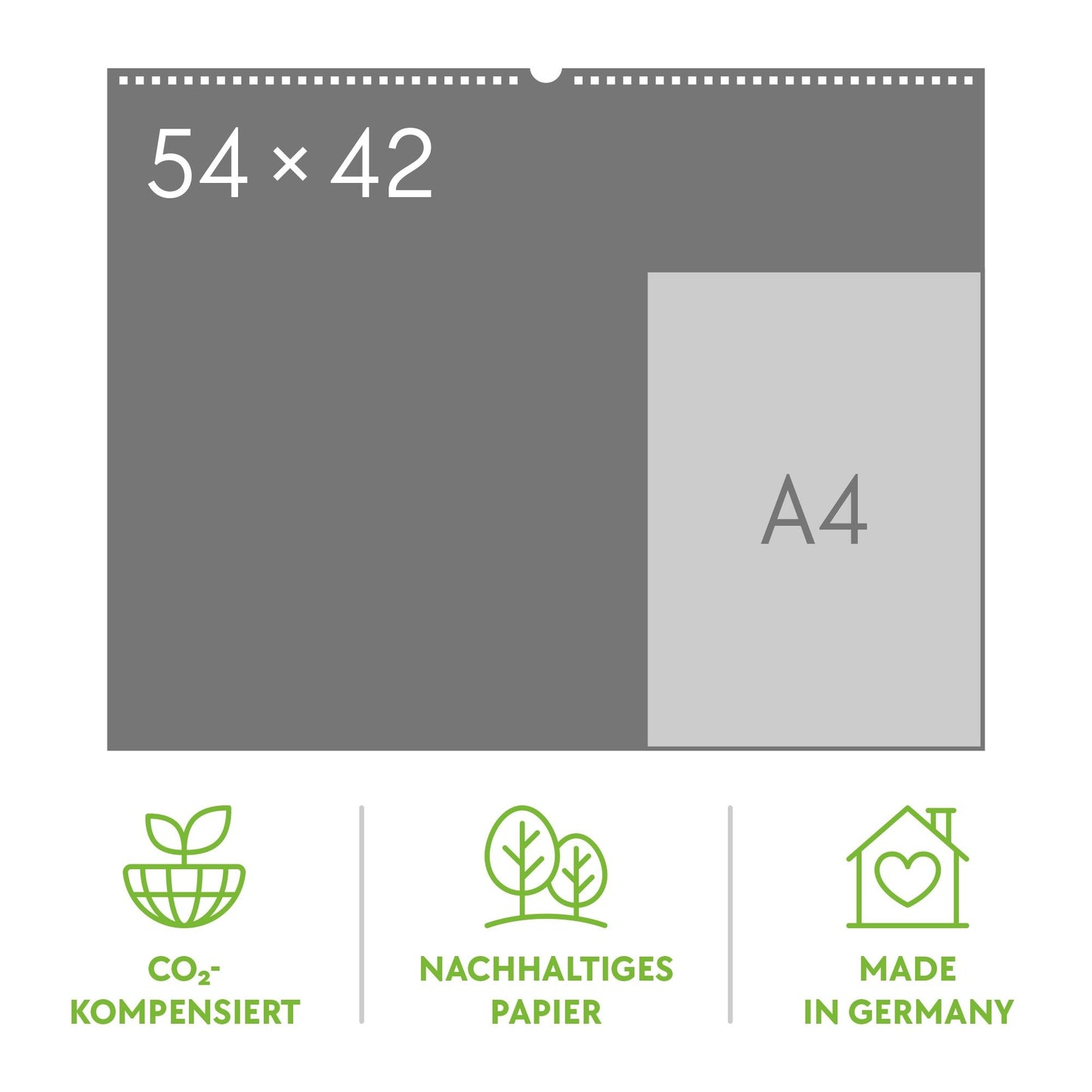 Naturkräfte - Wandkalender 2027 - 54 x 42 cm - Ackermann Kunstverlag
