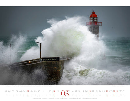 Naturkräfte - Wandkalender 2027 - 54 x 42 cm - Ackermann Kunstverlag