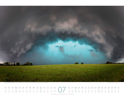 Naturkräfte - Wandkalender 2027 - 54 x 42 cm - Ackermann Kunstverlag