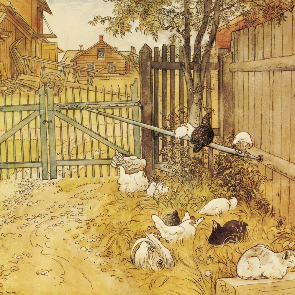 Carl Larsson - Wandkalender 2025 - 30 x 60 cm - Tushita Verlag