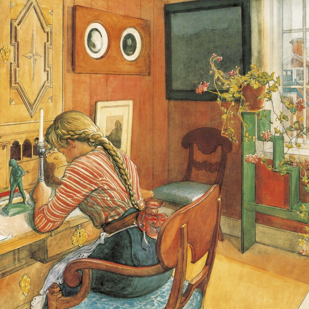 Carl Larsson - Wandkalender 2025 - 30 x 60 cm - Tushita Verlag