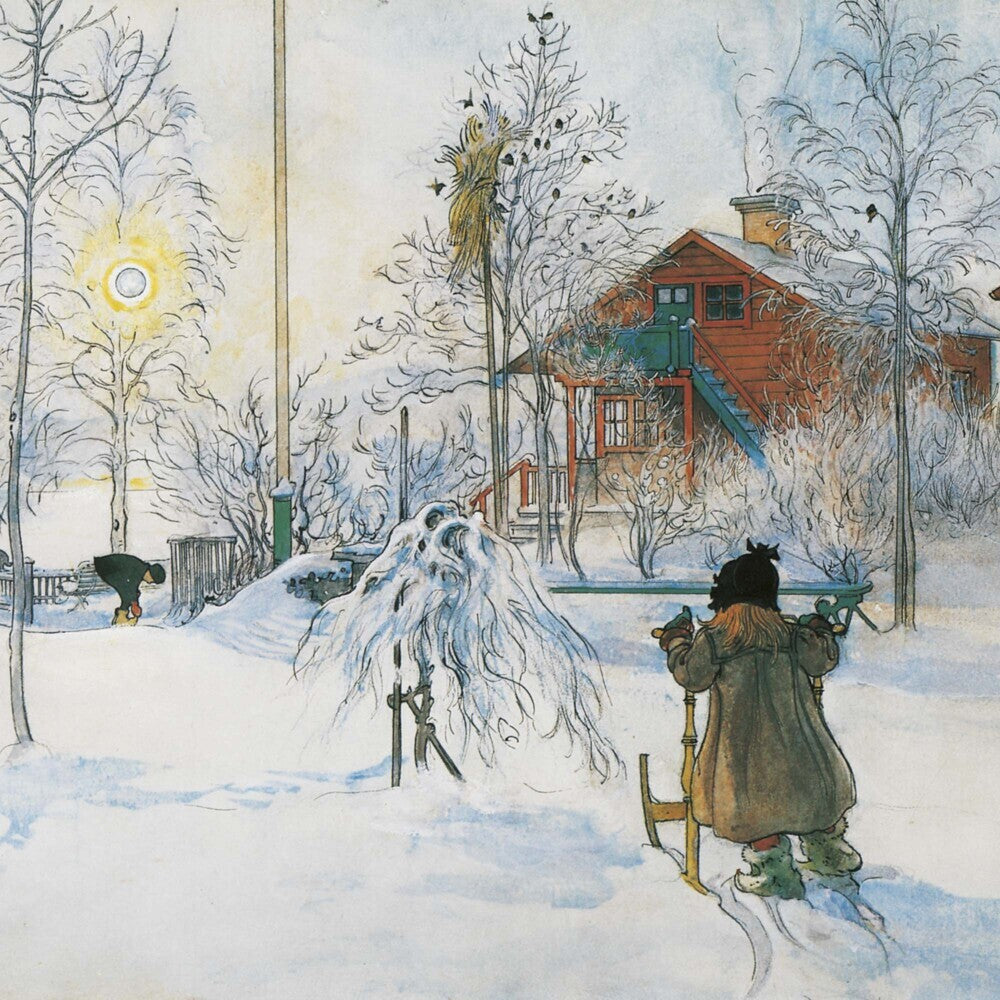 Carl Larsson - Wandkalender 2025 - 30 x 60 cm - Tushita Verlag