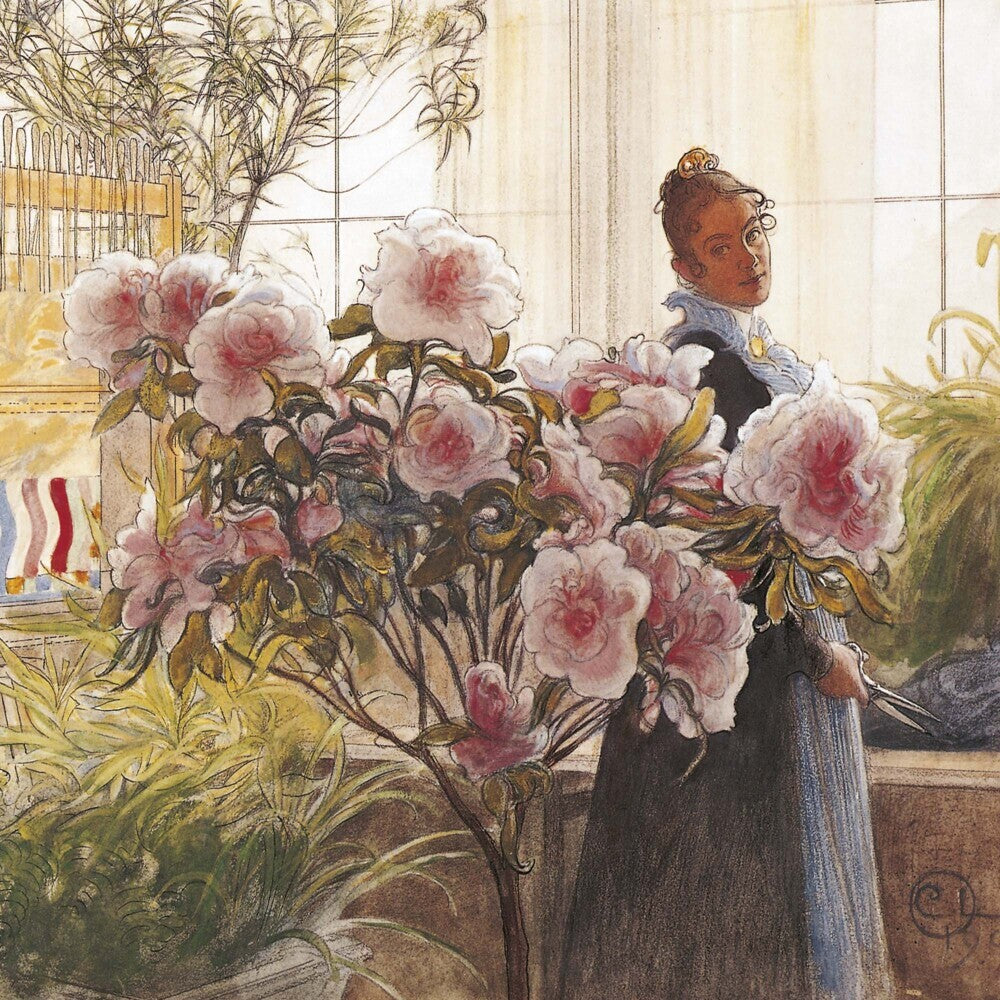 Carl Larsson - Wandkalender 2025 - 30 x 60 cm - Tushita Verlag