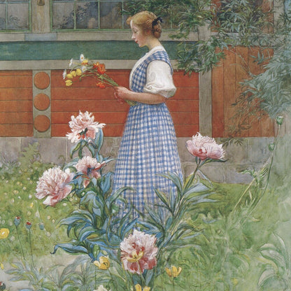 Carl Larsson - Wandkalender 2025 - 30 x 60 cm - Tushita Verlag