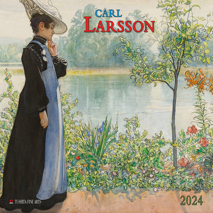 Carl Larsson - Wandkalender 2024 - 30 x 60 cm - Tushita Verlag