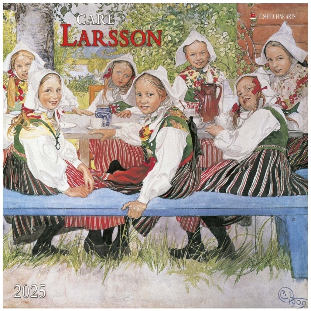 Carl Larsson - Wandkalender 2025 - 30 x 60 cm - Tushita Verlag