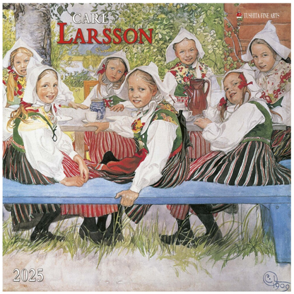 Carl Larsson - Wandkalender 2025 - 30 x 60 cm - Tushita Verlag