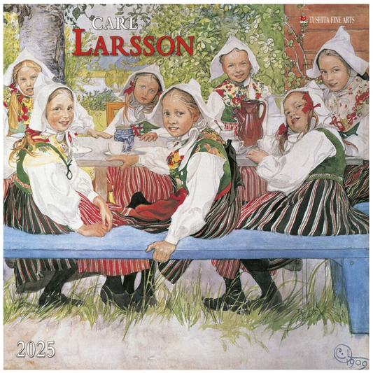 Carl Larsson - Wandkalender 2025 - 30 x 60 cm - Tushita Verlag