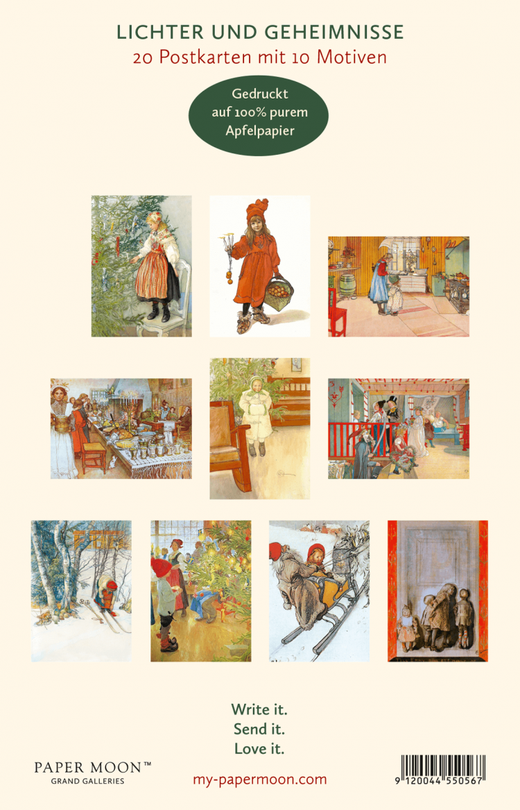 Lichter und Geheimnisse - Carl Larsson Postkarten