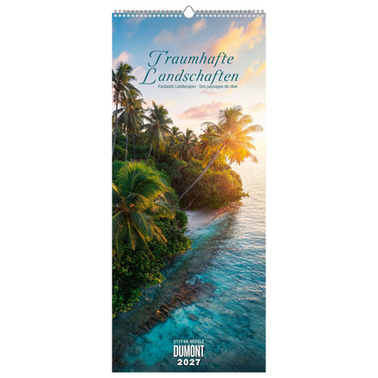 Traumhafte Landschaften - Wandkalender 2027 - 30 x 70 cm - DuMont Verlag