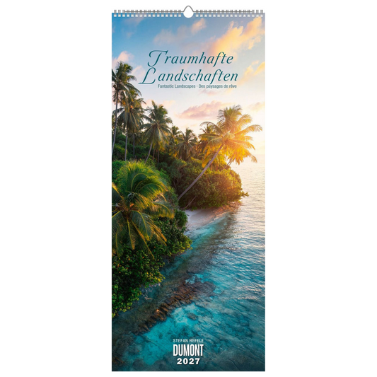 Traumhafte Landschaften - Wandkalender 2027 - 30 x 70 cm - DuMont Verlag