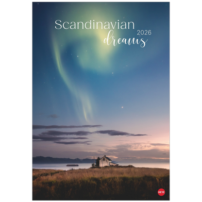 Scandinavian Dreams - Poster-Wandkalender 2026 - 38 x 54 cm - Heye Verlag