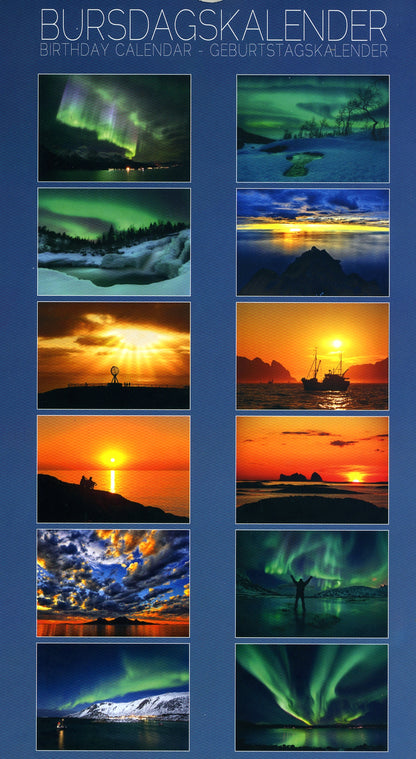 Arktisches Licht - Geburtstags-Kalender - To-Foto