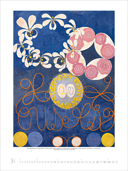 Hilma af Klint - Wandkalender 2027 - 48 x 64 cm - Korsch Verlag