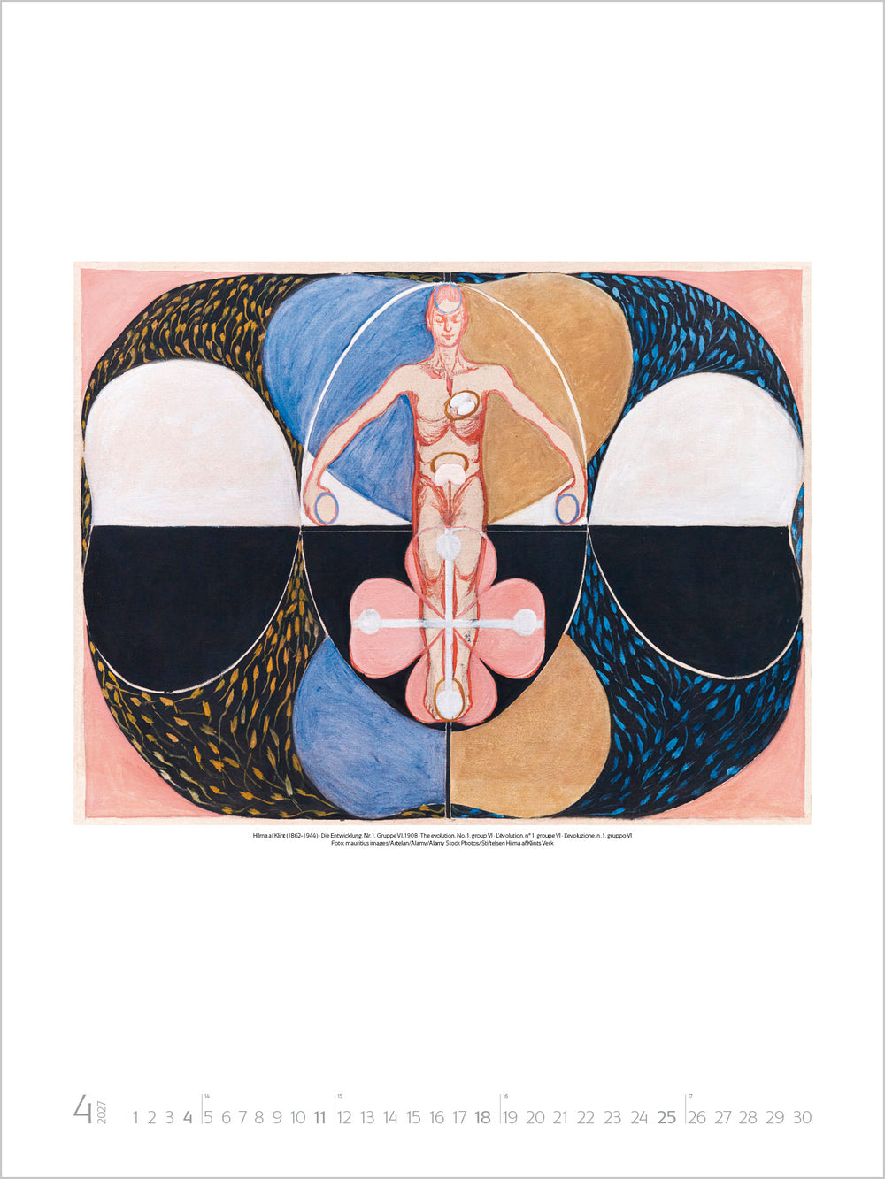 Hilma af Klint - Wandkalender 2027 - 48 x 64 cm - Korsch Verlag