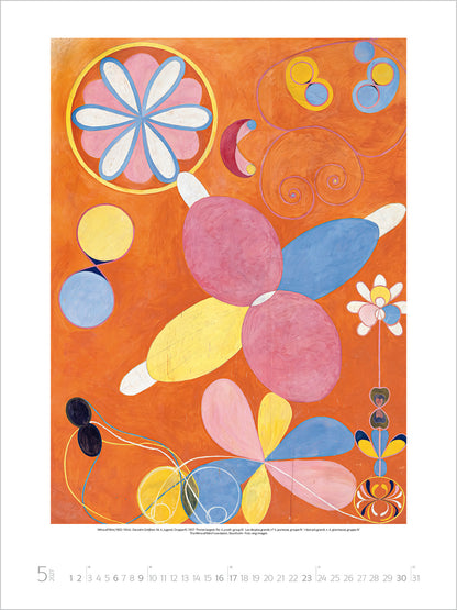 Hilma af Klint - Wandkalender 2027 - 48 x 64 cm - Korsch Verlag